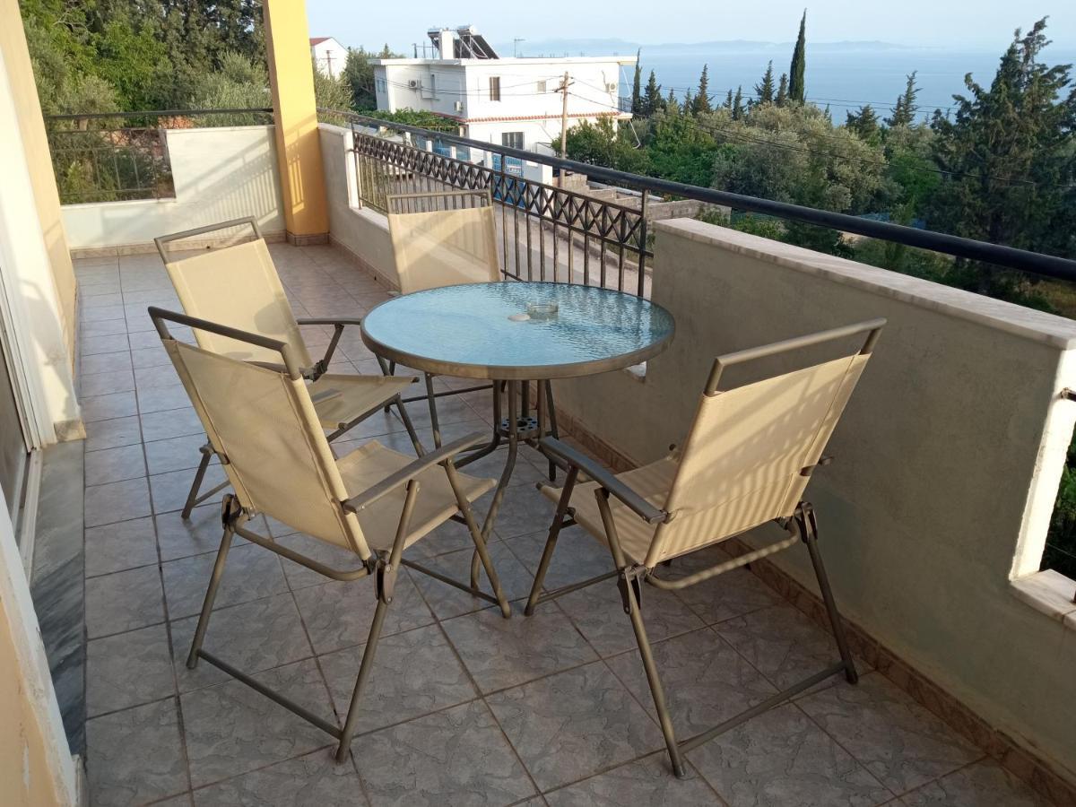 Appartamento Sunset Viewhouse Dhërmi Esterno foto